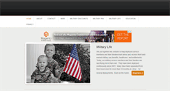 Desktop Screenshot of military4life.com